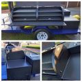 30" TRAILER BBQ PIT